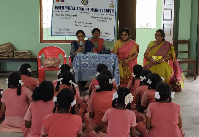 Parvathi Ravi Ghantasala Founder Kala Pradarshini - Outreach